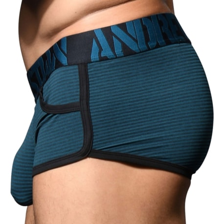 Andrew Christian Almost Naked Hanover Pocket Trunks - Stripes