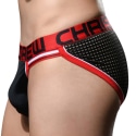 Andrew Christian Almost Naked Competition Mesh Briefs - Black