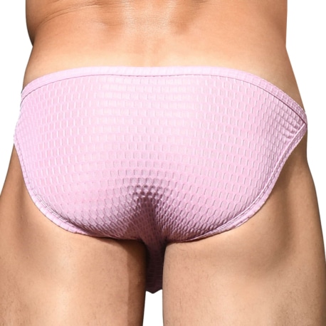 Andrew Christian Almost Naked Buckle Briefs - Pink