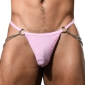 Andrew Christian Almost Naked Chain Thong - Pink