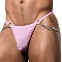 Andrew Christian Almost Naked Chain Thong - Pink