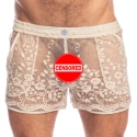 L'Homme invisible Le Ballet Lounge Shorts - Cream