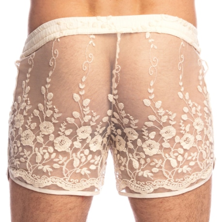 L'Homme invisible Le Ballet Lounge Shorts - Cream