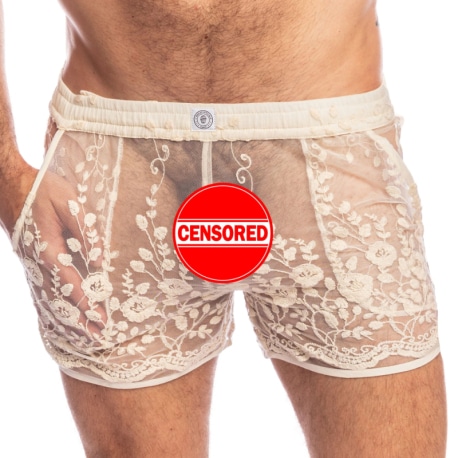 L'Homme invisible Short Lounge Le Ballet Crème