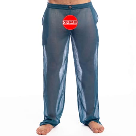 L'Homme invisible Chantilly Lounge Pants - Teal