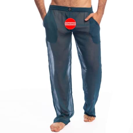 L'Homme invisible Chantilly Lounge Pants - Teal