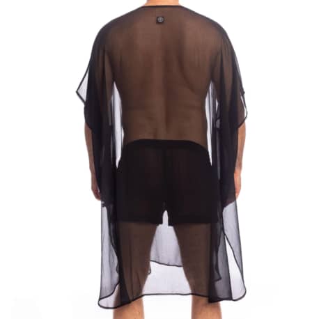 L'Homme invisible Chantilly Kaftan - Black