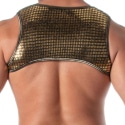 TOF Paris Glitter Zip Pocket Harness - Gold