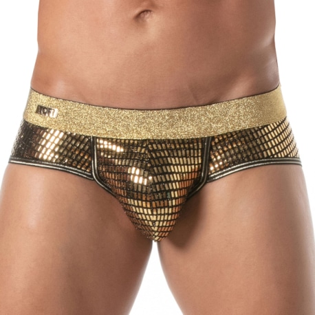 TOF Paris Glitter Briefs - Gold