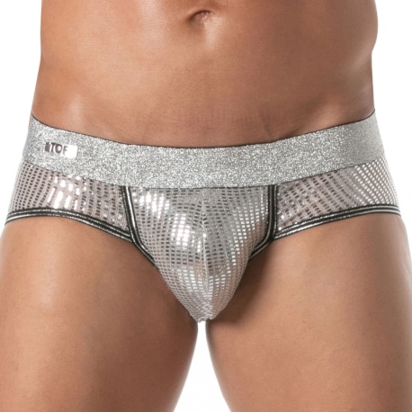 TOF Paris Slip Glitter Argent