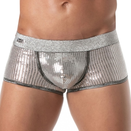 TOF Paris Boxer Court Glitter Argent