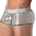 TOF Paris Boxer Court Glitter Argent