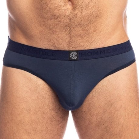 L'Homme invisible Slip Classic Soft Touch Bleu Marine