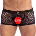 L'Homme invisible Shorty Hipster Push-Up Black Magic Noir