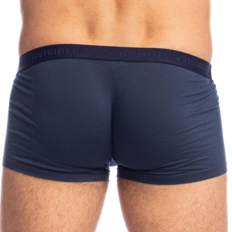 L'Homme invisible Shorty Hipster Push-Up Soft Touch Bleu marine