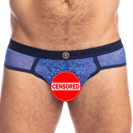 L'Homme invisible Palermo Push Up Briefs - Blue