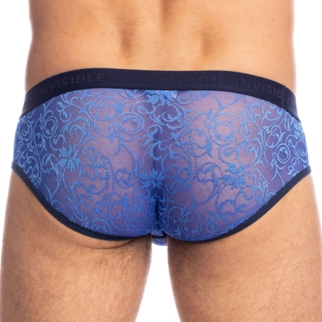 L'Homme invisible Palermo Push Up Briefs - Blue