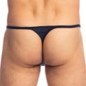 L'Homme invisible String Striptease Soft Touch Bleu Marine