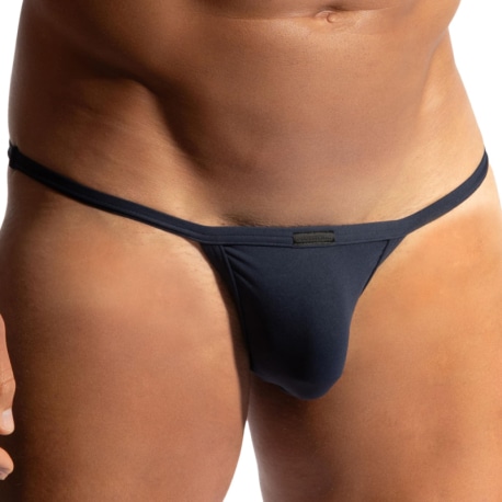 Manstore M2431 Cheeky Tanga Briefs - Night Blue