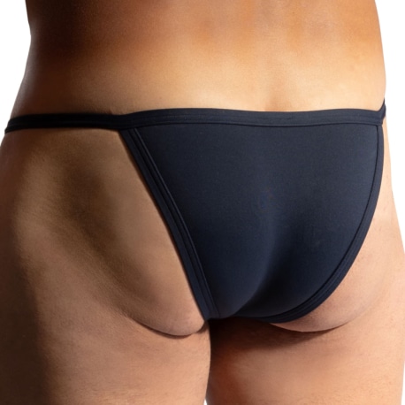 Manstore M2431 Cheeky Tanga Briefs - Night Blue