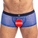 L'Homme invisible Palermo Hipster Push-Up Trunks - Blue