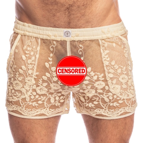 L'Homme invisible Short Lounge Le Ballet Crème