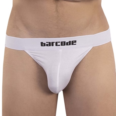 Barcode Ares Cotton Jock - White