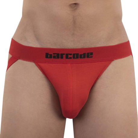 Barcode Ares Cotton Jock - Red