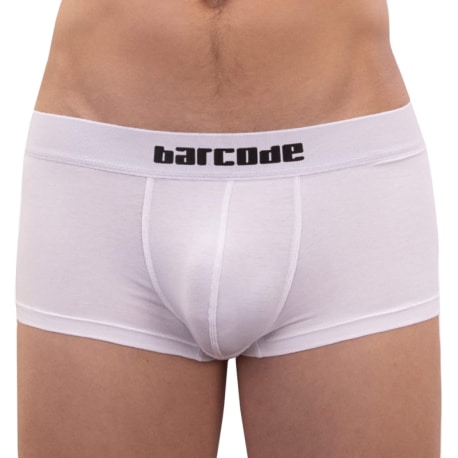 Barcode Adonis Cotton Trunks - White