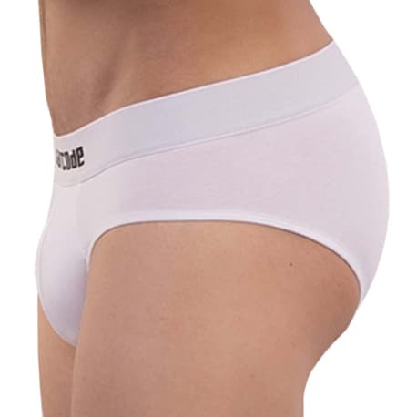 Barcode Costas Cotton Briefs - White