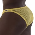 Barcode Reigi Mesh Briefs - Yellow