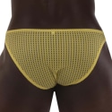 Barcode Reigi Mesh Briefs - Yellow