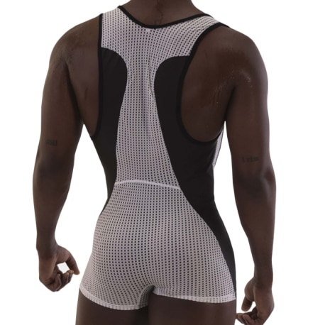 Barcode Body Sanke Mesh Blanc