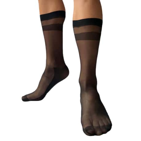 Barcode Chaussettes Lycra Milan Noires