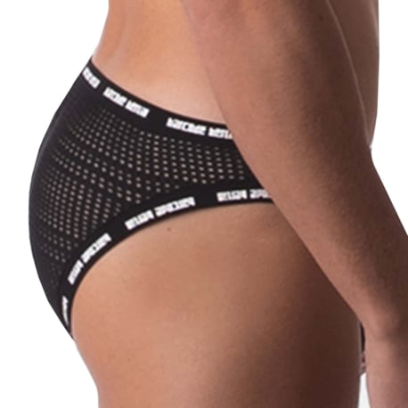 Barcode Karash Mesh Briefs - Black