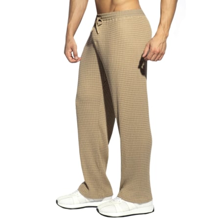 ES Collection Checkmate Pants - Beige