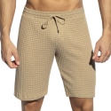 ES Collection Checkmate Shorts - Beige