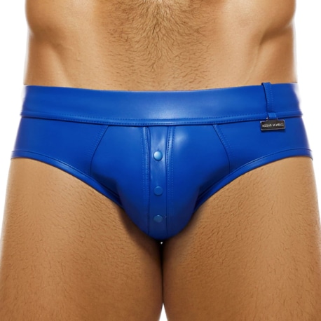 Modus Vivendi Leather Legacy Classic Briefs - Blue