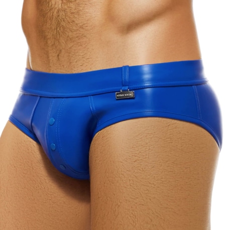 Modus Vivendi Slip Classic Leather Legacy Bleu