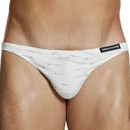 Modus Vivendi Slip Low Cut Upcycle Blanc - Noir