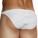 Modus Vivendi Slip Low Cut Upcycle Blanc - Bleu