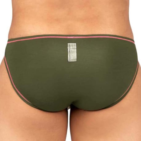 Private Structure PRD Eutopia Bikini Briefs - Olive