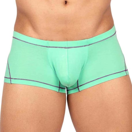 Private Structure PRD Elysian Hipster Trunks - Cyan