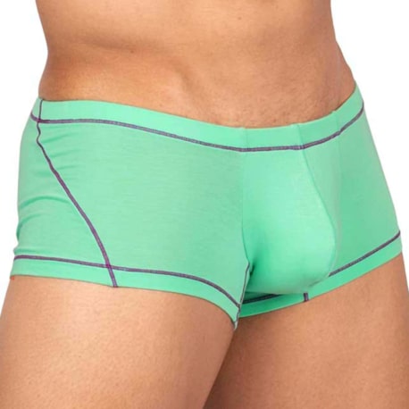 Private Structure PRD Elysian Hipster Trunks - Cyan