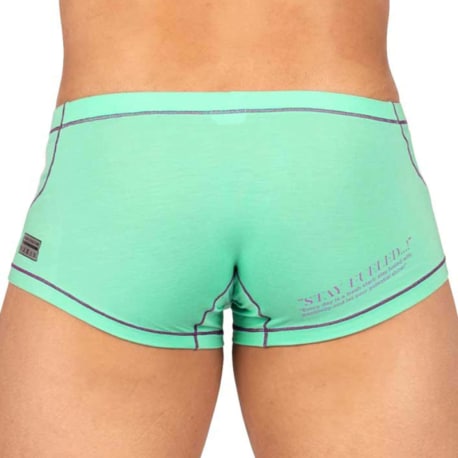 Private Structure PRD Elysian Hipster Trunks - Cyan