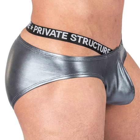 Private Structure Alpha Bikini Briefs - Blue