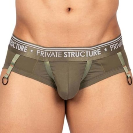 Private Structure Militia Briefs - Khaki