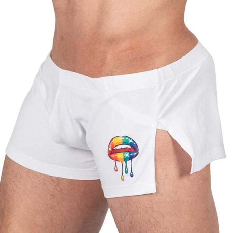 Private Structure Load My Mouth Boxer Shorts - White