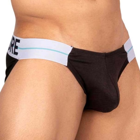 Private Structure MO-Lite Tanga Briefs - Black