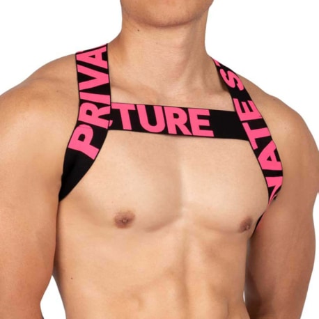 Private Structure Party Troop Harness - Black - Magenta